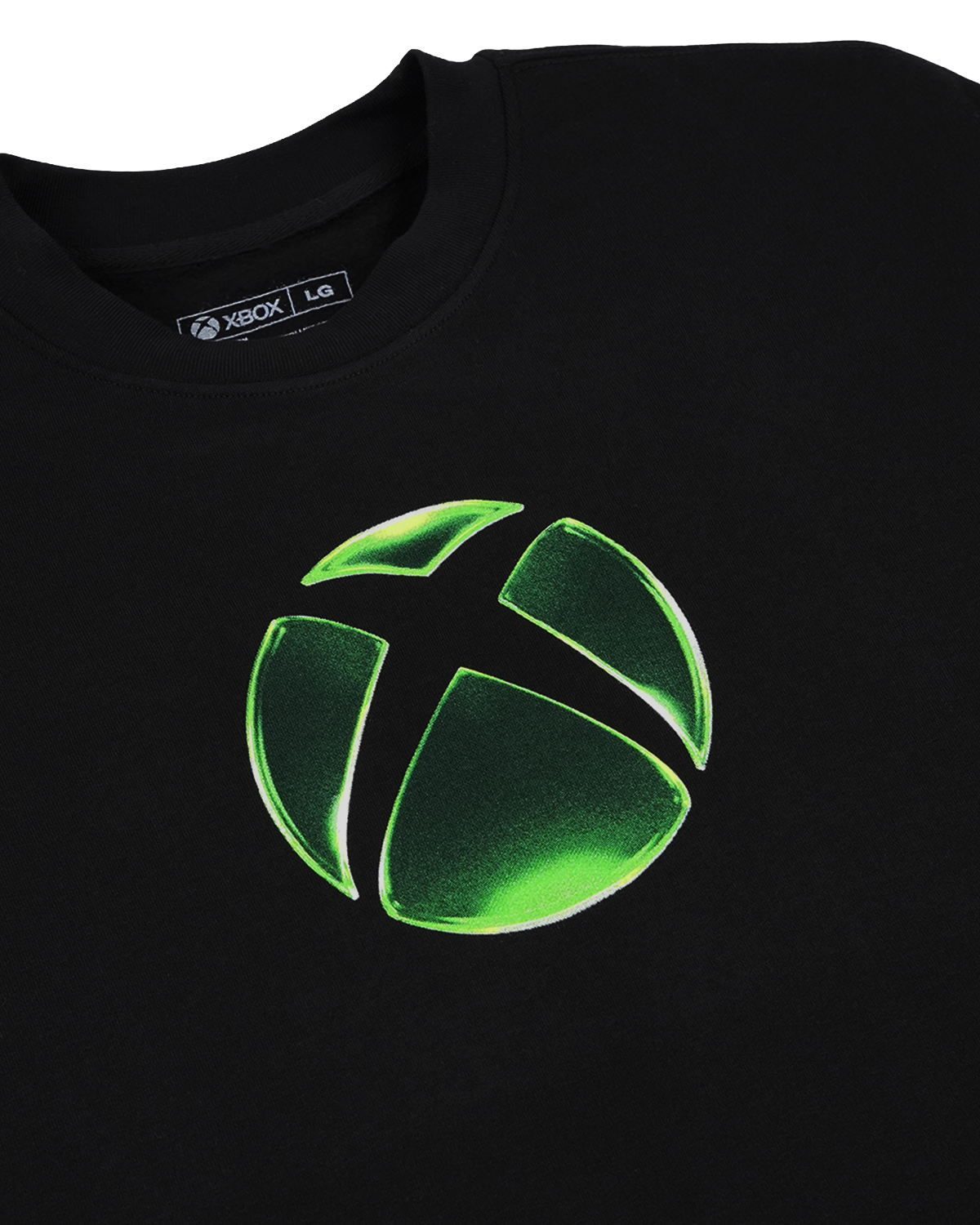 Xbox Gloss felpa girocollo nera cotone