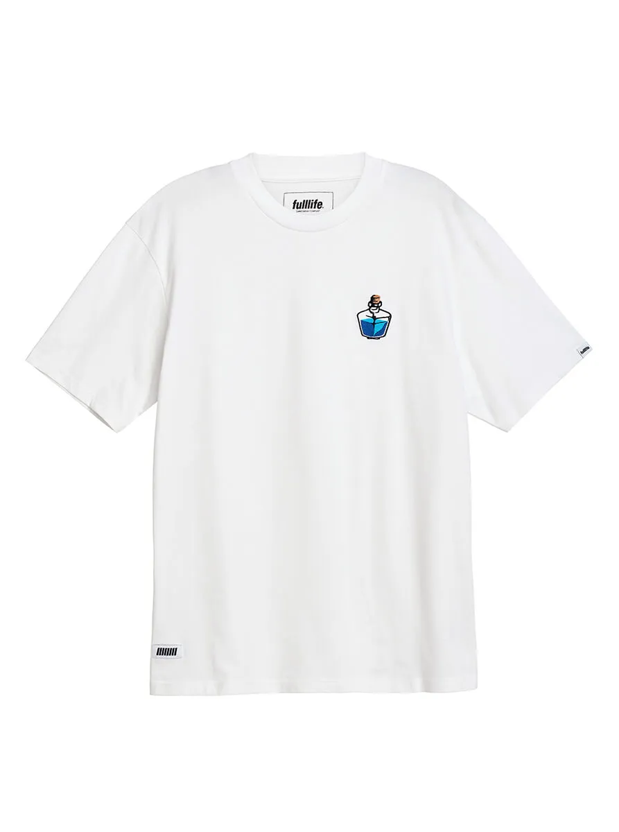 Fulllife Mana Potion maglietta ricamata cotone organico