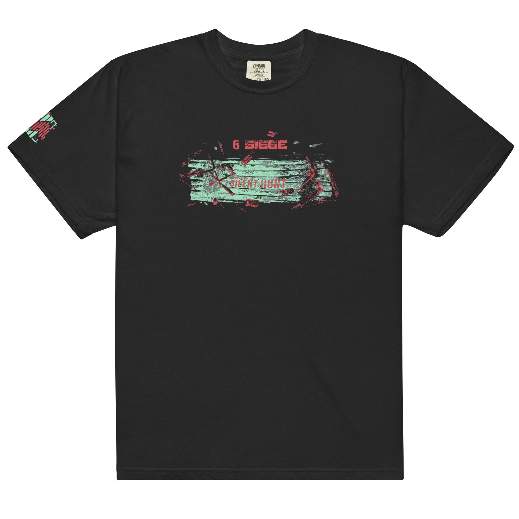 Rainbow Six Siege Silent Hunt t-shirt cotone Comfort Colors