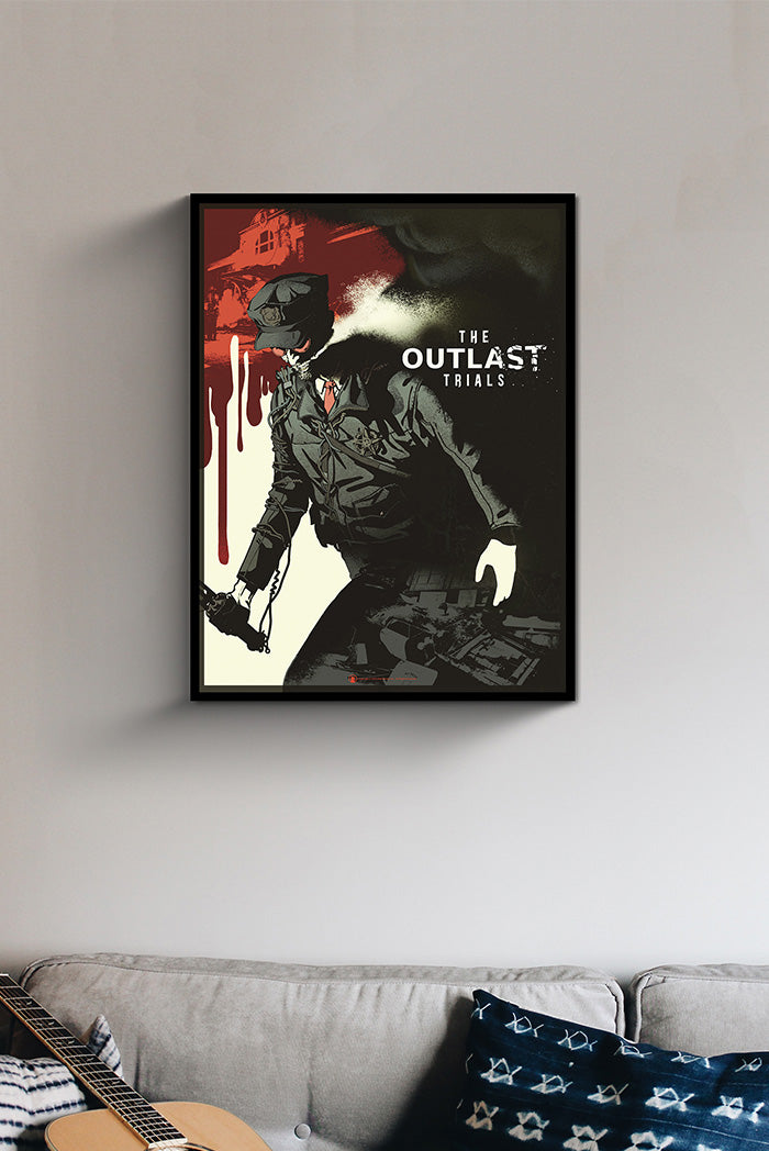 Red Barrels Sgt. Leland Coyle Poster 18x24 Ufficiale