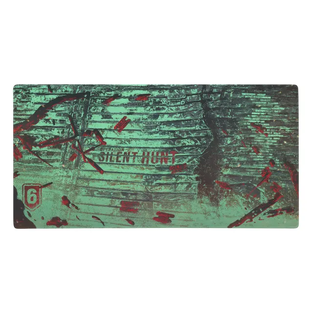 Ubisoft Rainbow Six Siege Silent Hunt tappetino mouse XL