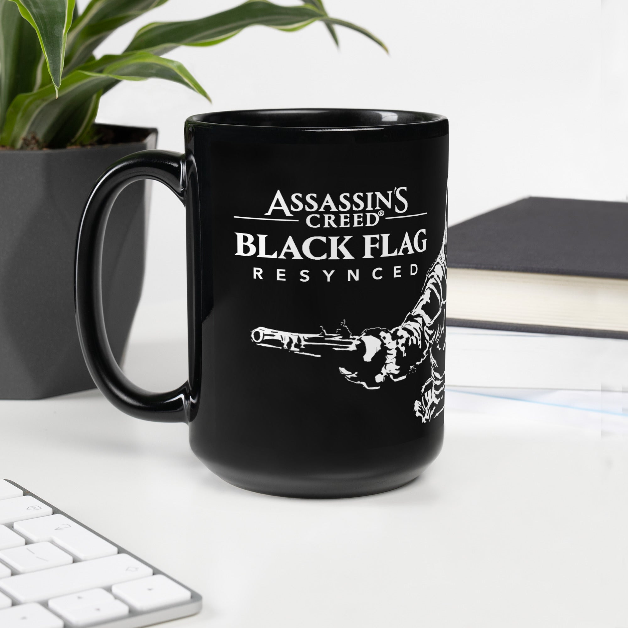 UBICollectibles Black Flag Resynced Edward Kenway tazza ceramica 11 oz