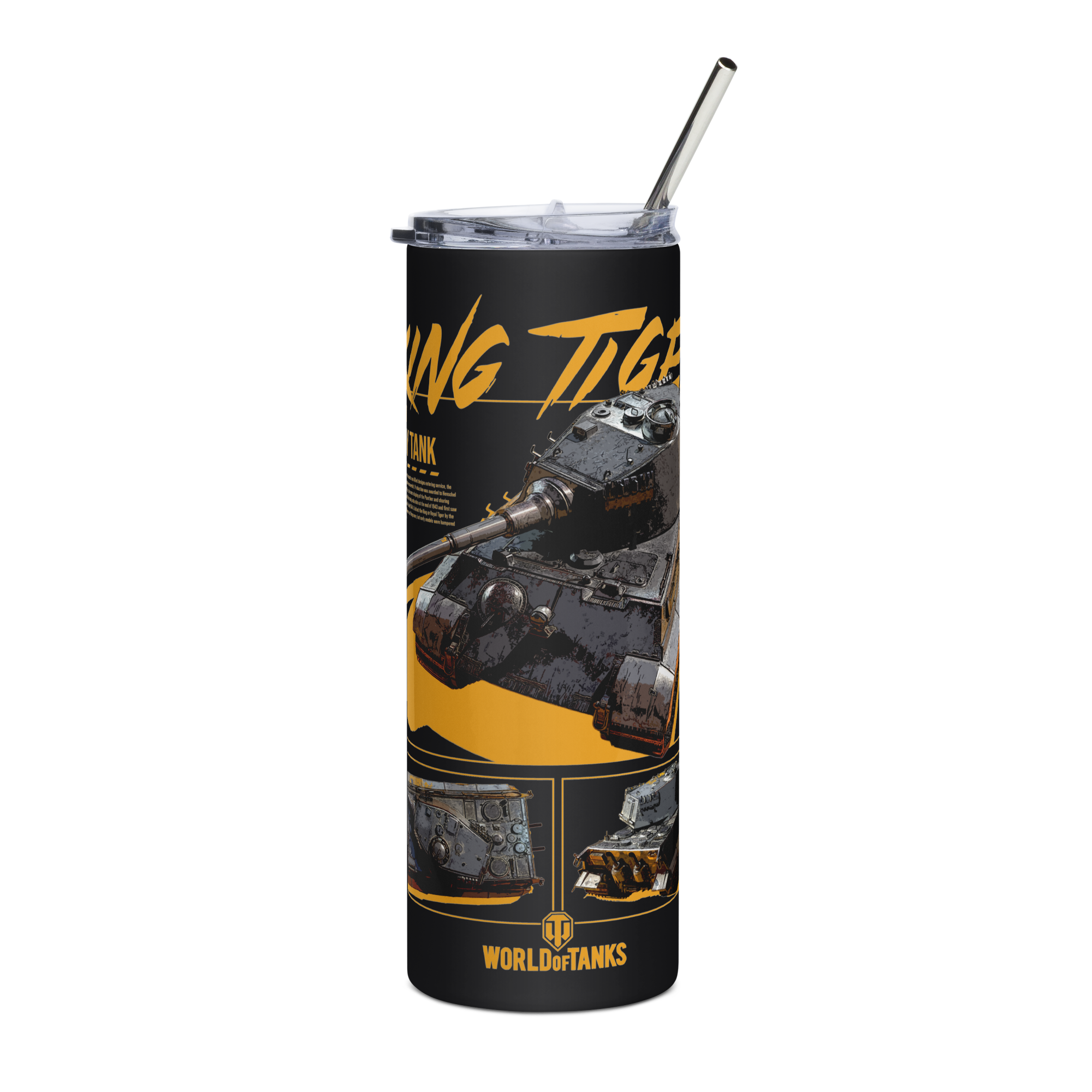 World of Tanks King Tiger TankFest 2025 tazza termica 600 ml