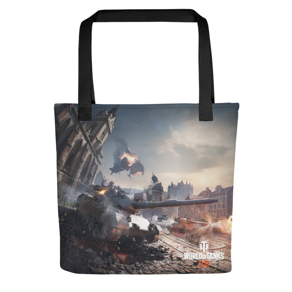 World of Tanks 2.0 shopper tote 39x39 cm poliestere