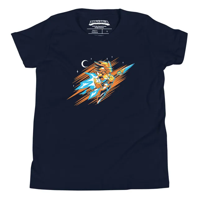 Brawlhalla Orion maglietta bambino blu navy taglia M