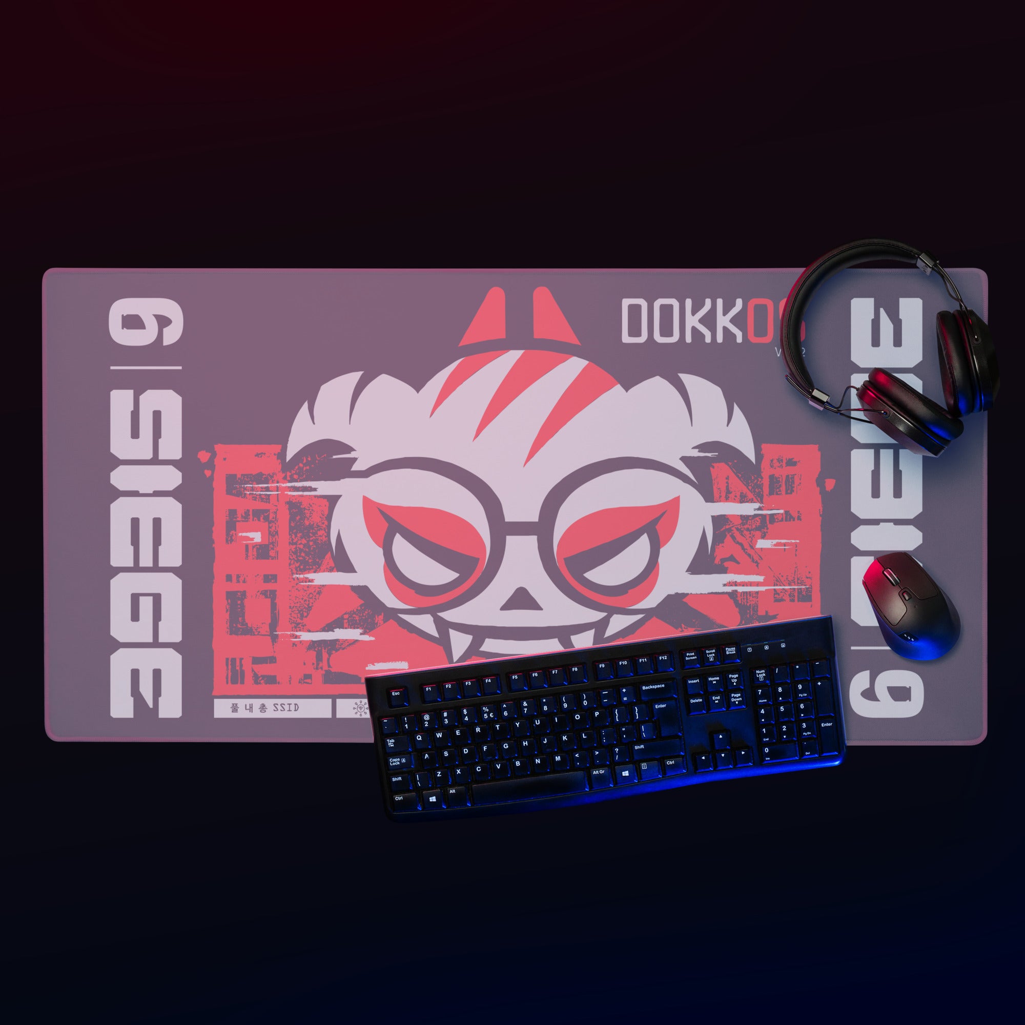 UBICollectibles Six Siege Dokkaebi Override tappetino 91x45 antiscivolo