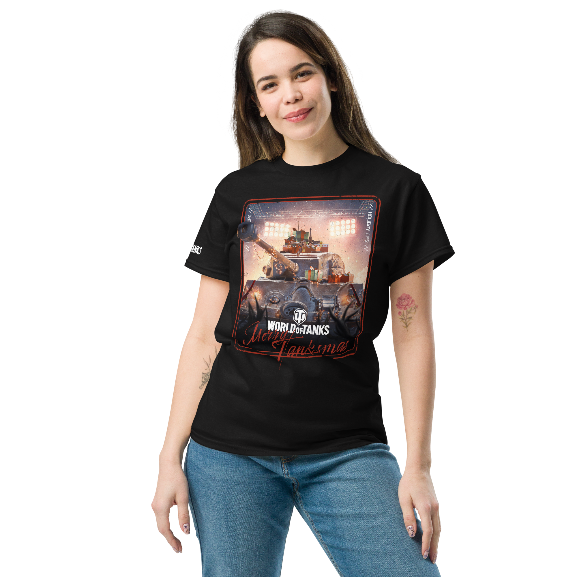 World of Tanks Holiday Ops maglietta cotone unisex