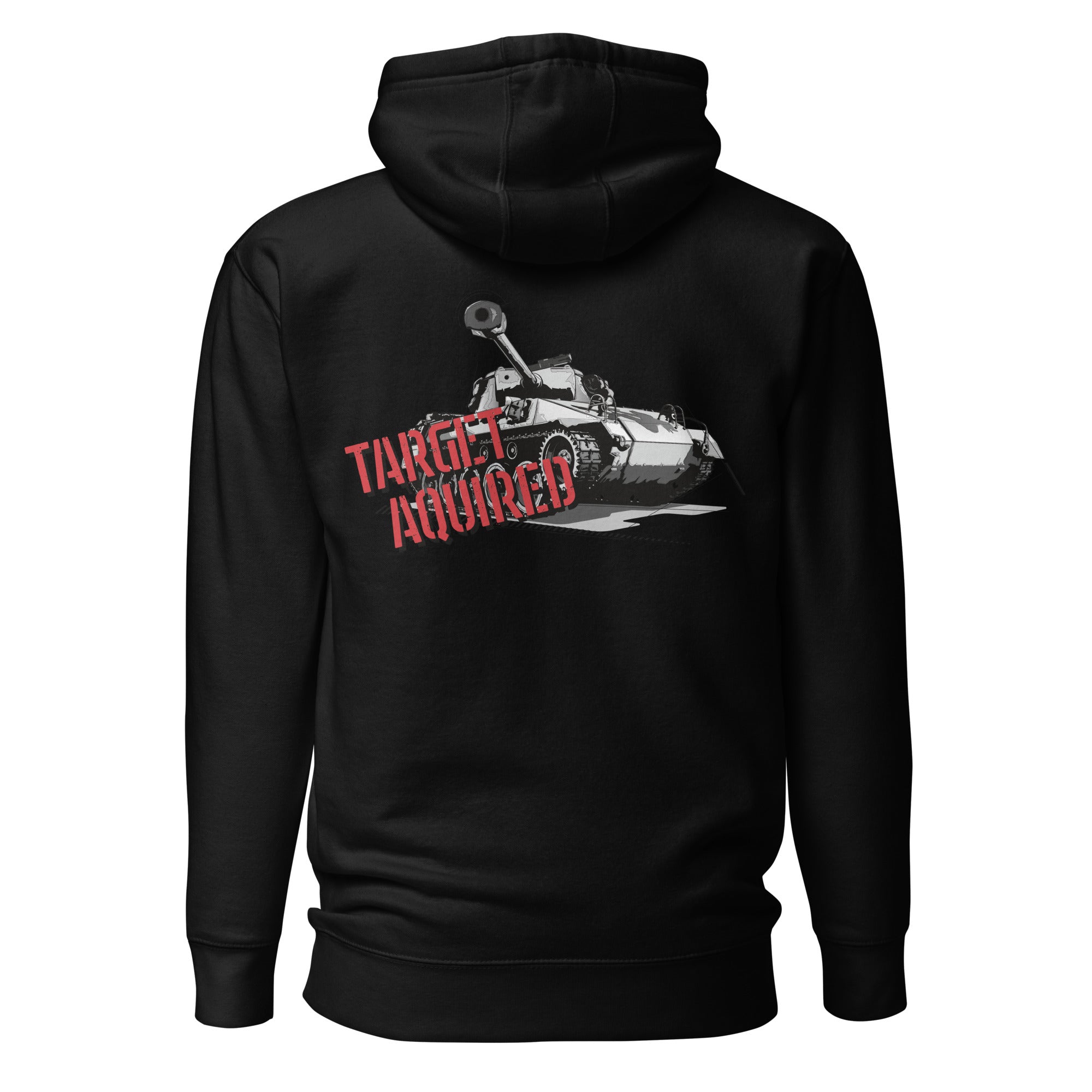 World of Tanks Target Acquired felpa cappuccio cotone