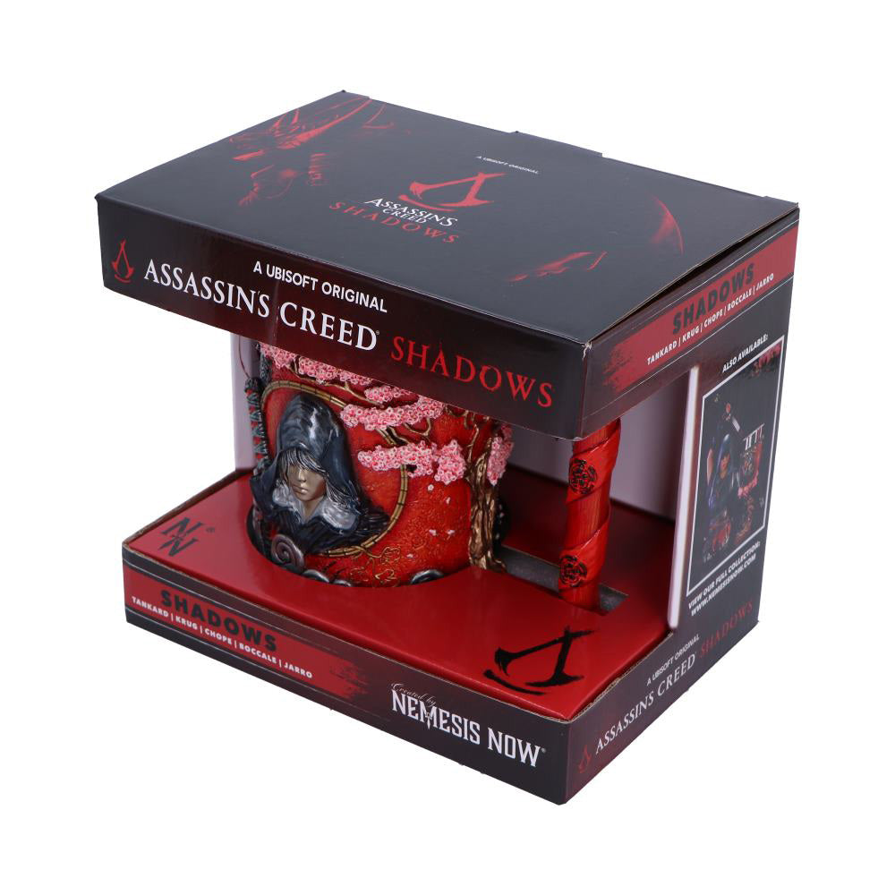 Ubisoft Assassin's Creed Shadows boccale tankard Naoe resina