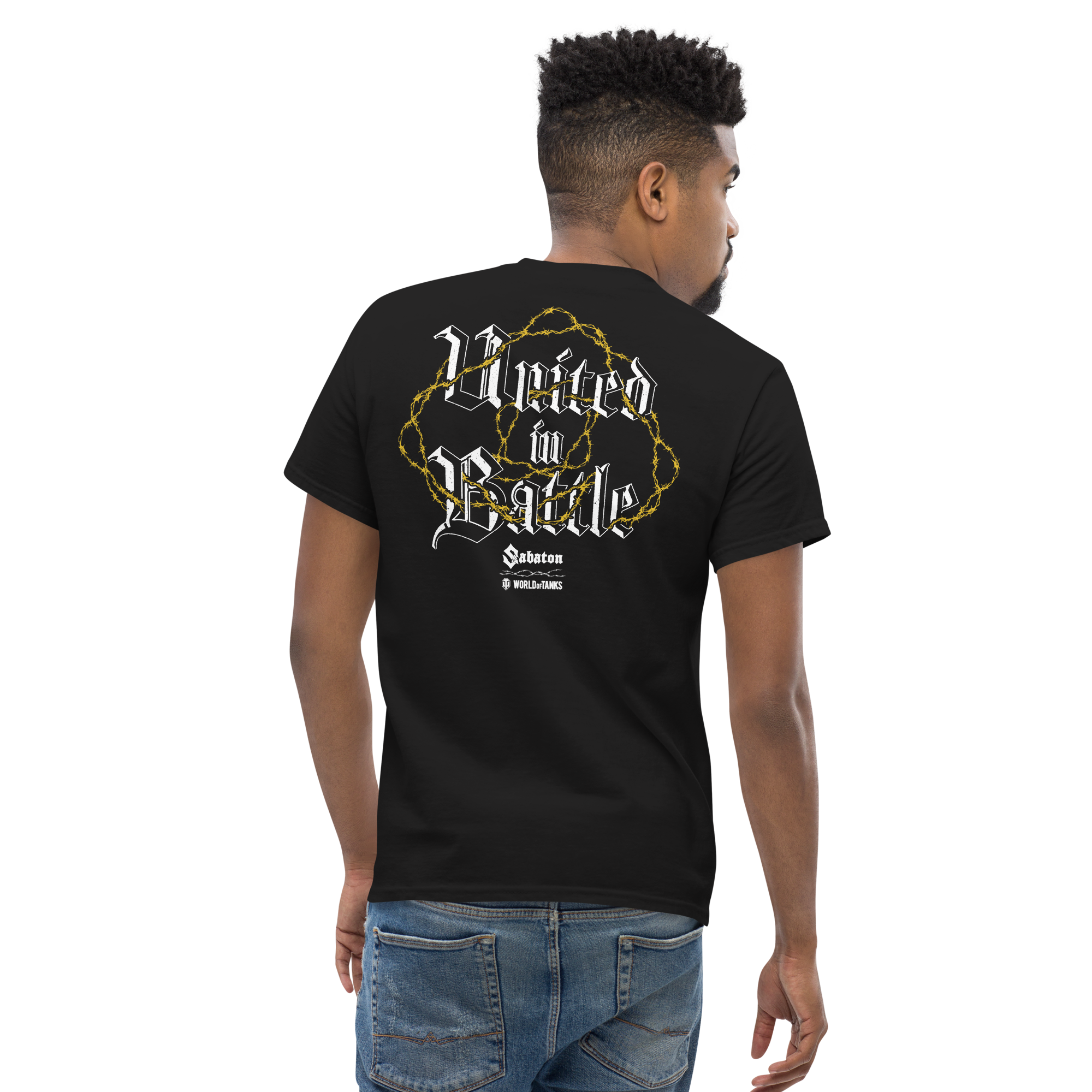 World of Tanks Sabaton United in Battle maglietta cotone unisex