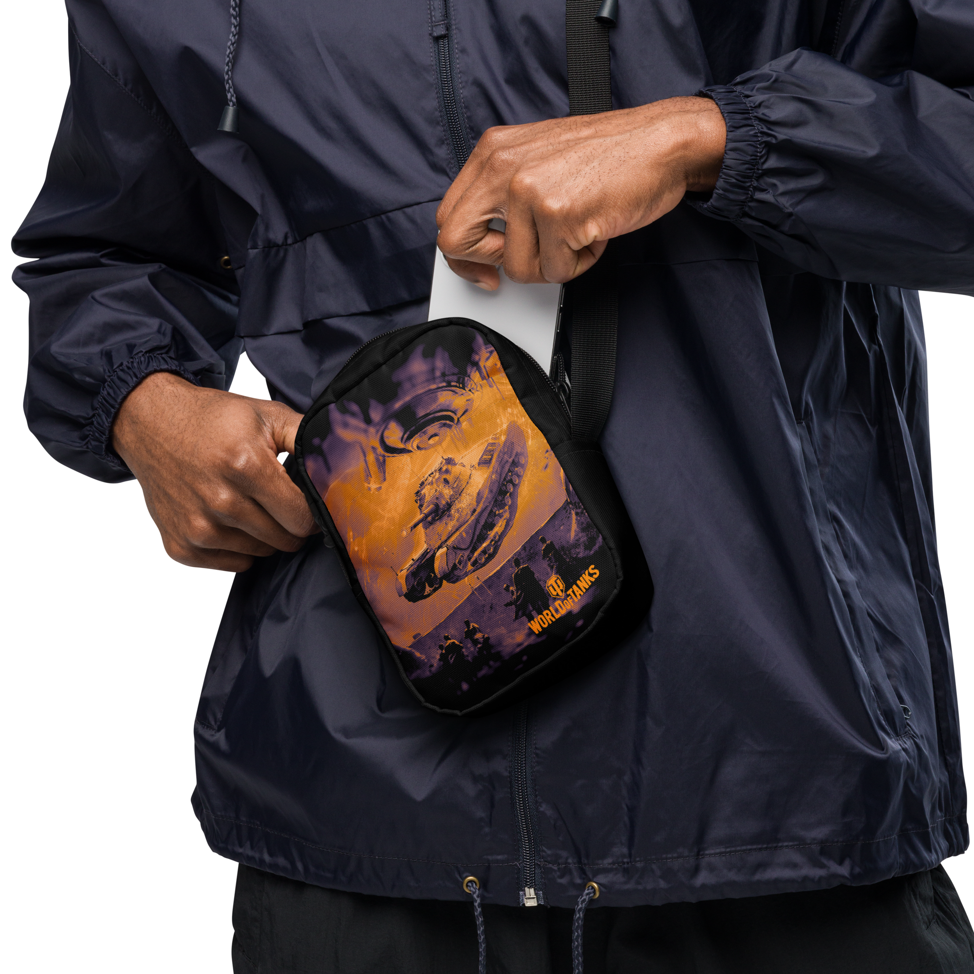 World of Tanks Halloween borsello tracolla utility idrorepellente