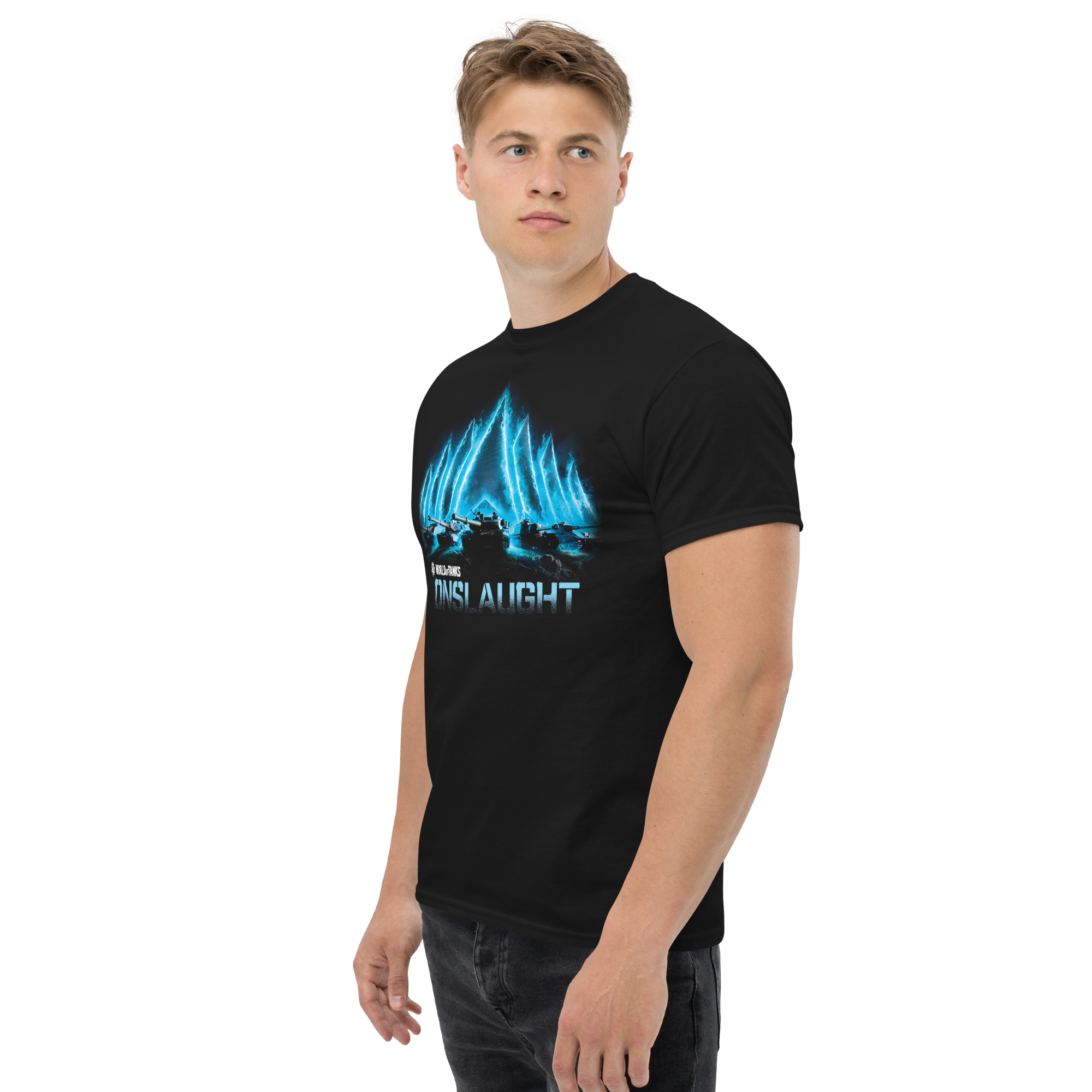 World of Tanks Onslaught Tee t-shirt cotone