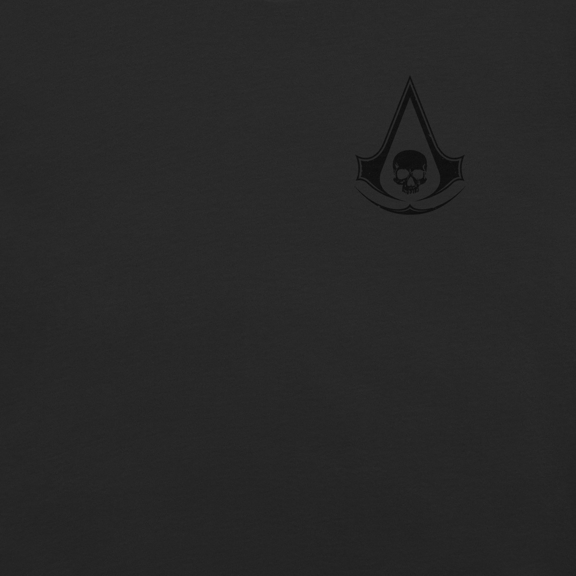 Ubisoft Assassin's Creed Black Flag Maglietta Skull Crest Cotone
