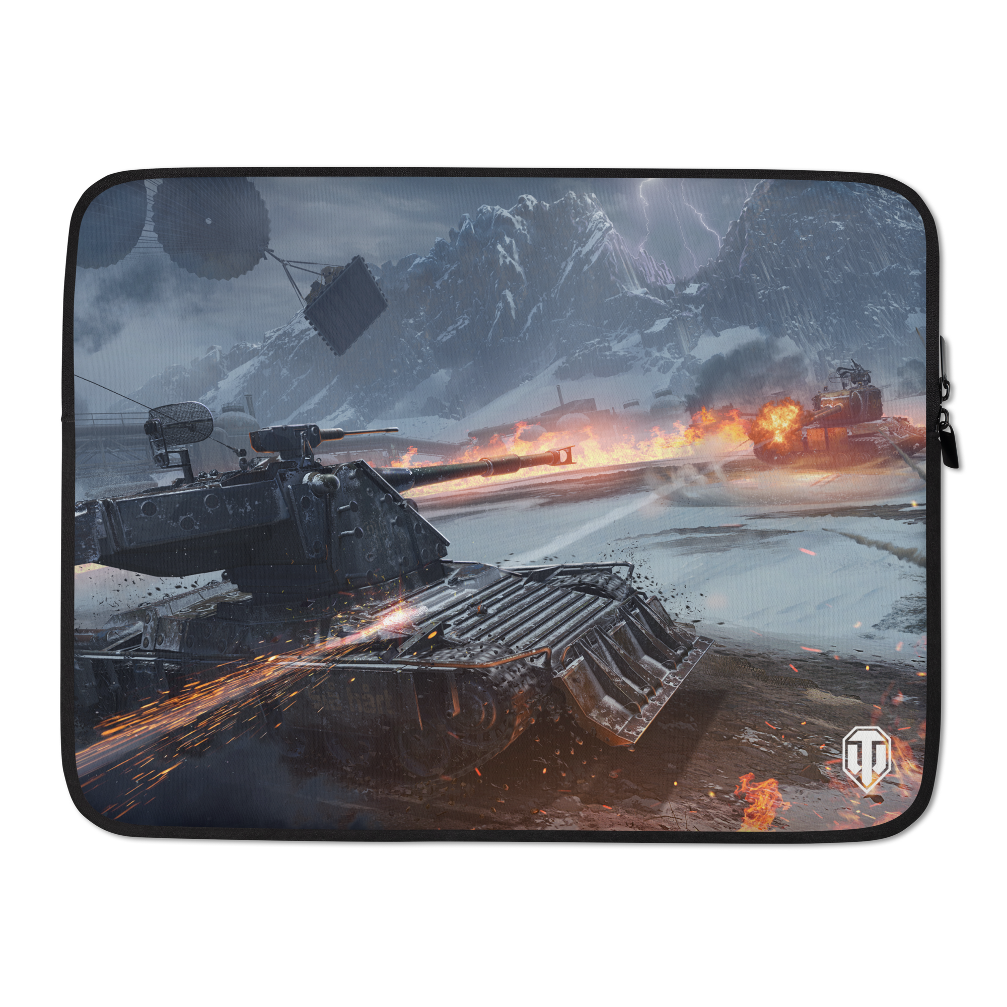 World of Tanks Steel Hunter custodia laptop neoprene leggera