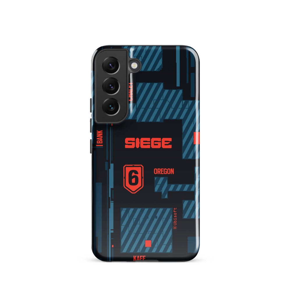 UBICollectibles Six Siege Maps cover Samsung Galaxy S24 rigida