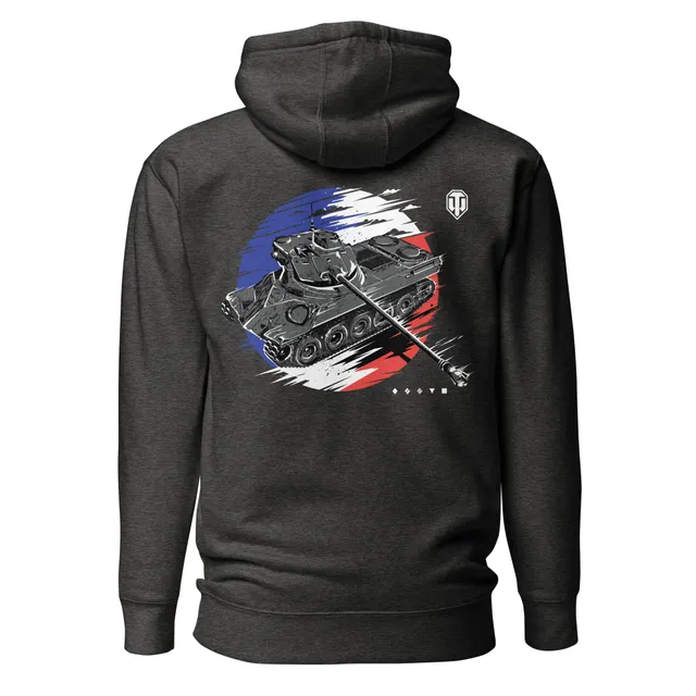 World of Tanks Lorraine felpa cappuccio cotone