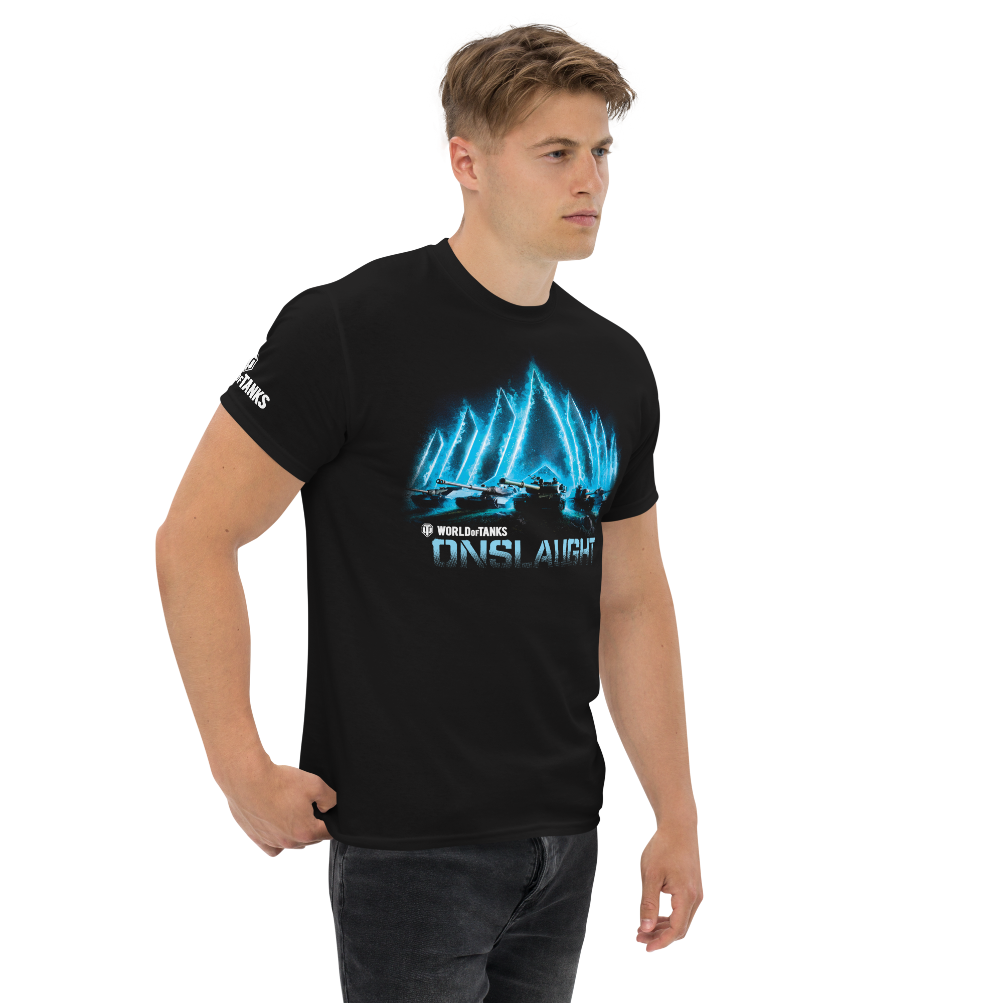 World of Tanks Onslaught Tee t-shirt cotone