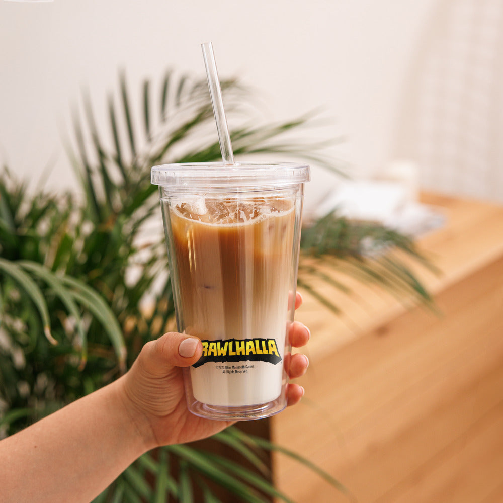 UBICollectibles Brawlhalla Characters tumbler 16 oz con cannuccia