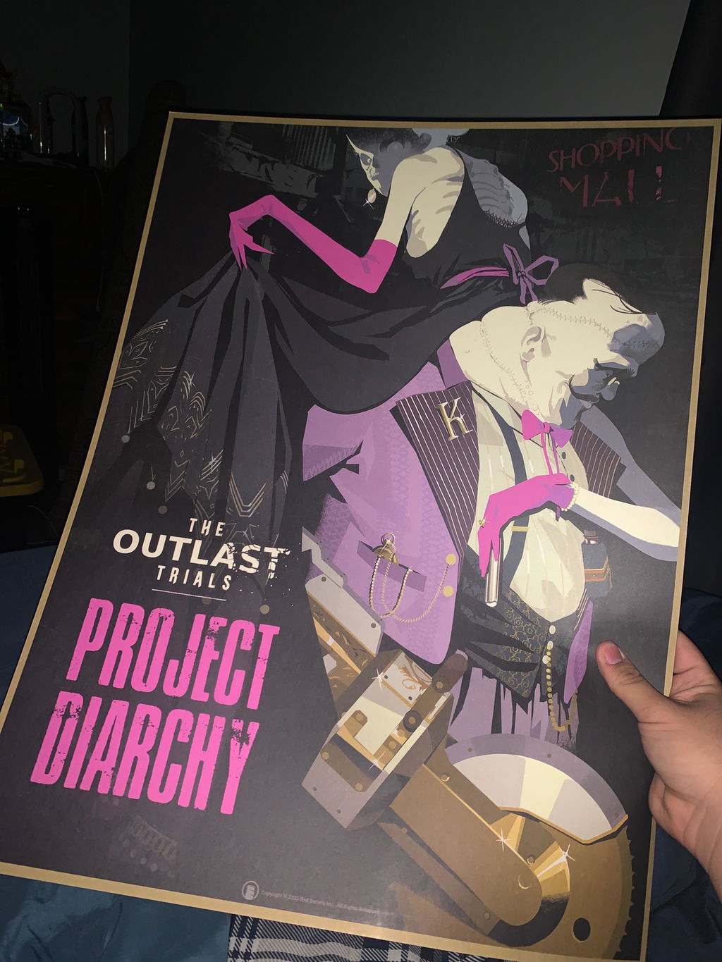 Red Barrels Outlast Project Diarchy poster 18x24 ufficiale