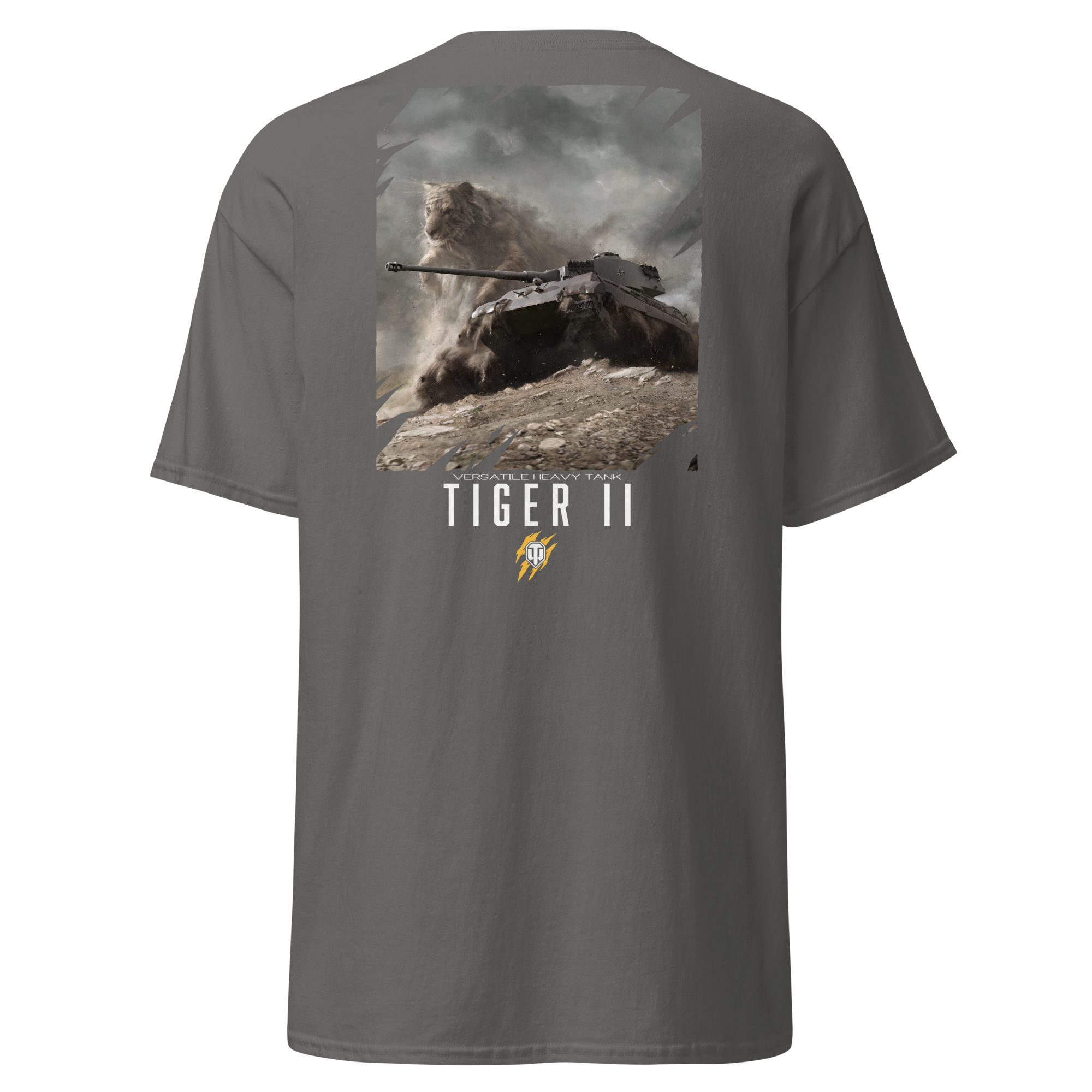 World of Tanks TankFest 2025 Tiger II t-shirt cotone