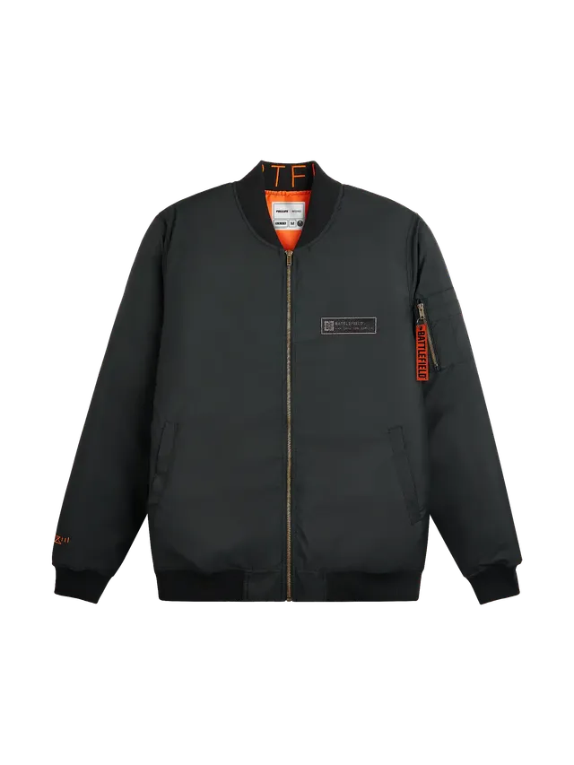 Battlefield Objective bomber fodera arancione