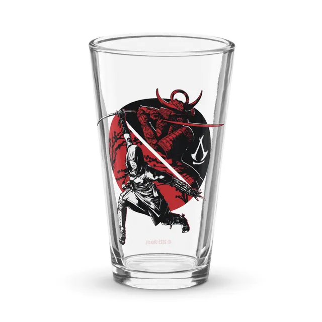 Assassin's Creed Shadows Naoe Yasuke boccale birra personalizzato 473 ml