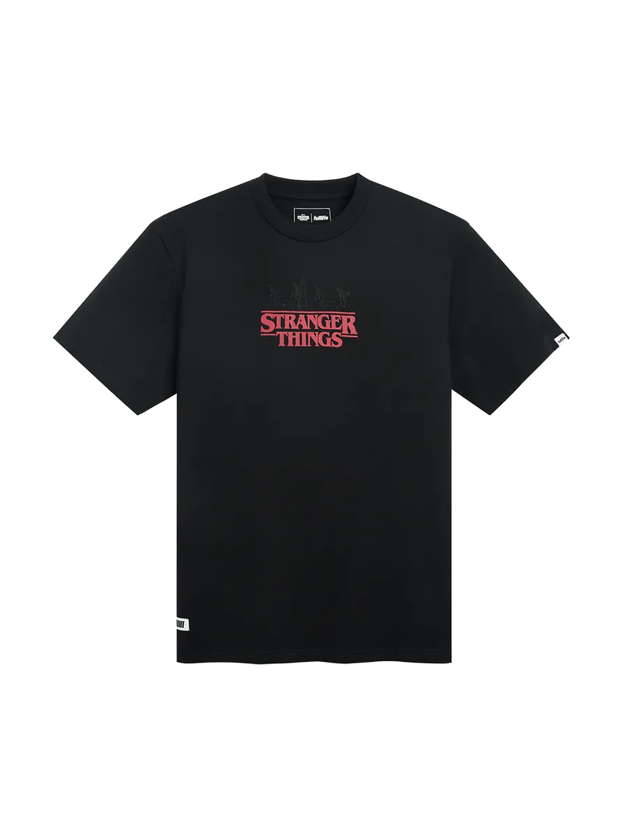 Stranger Things T-shirt maglietta Hawkins cotone bio