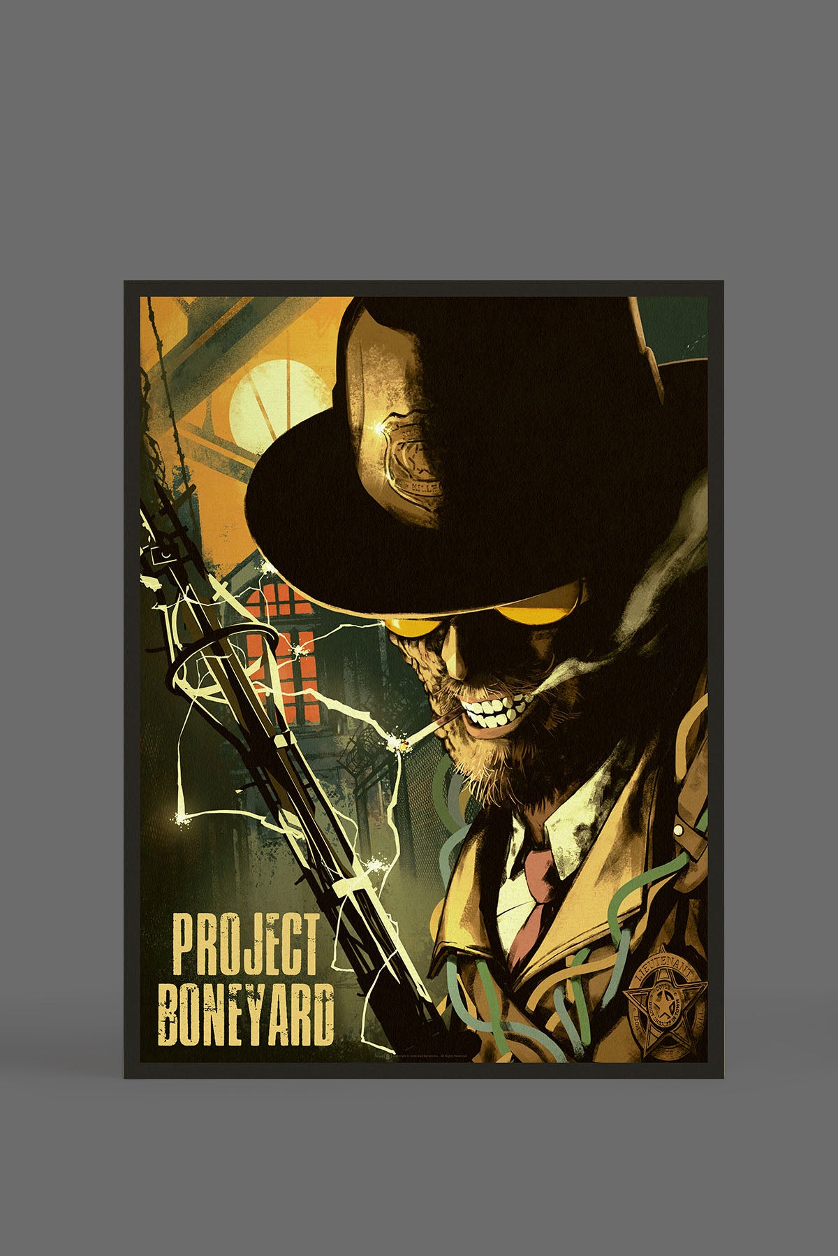 Red Barrels Project Boneyard Poster 18x24 Ufficiale
