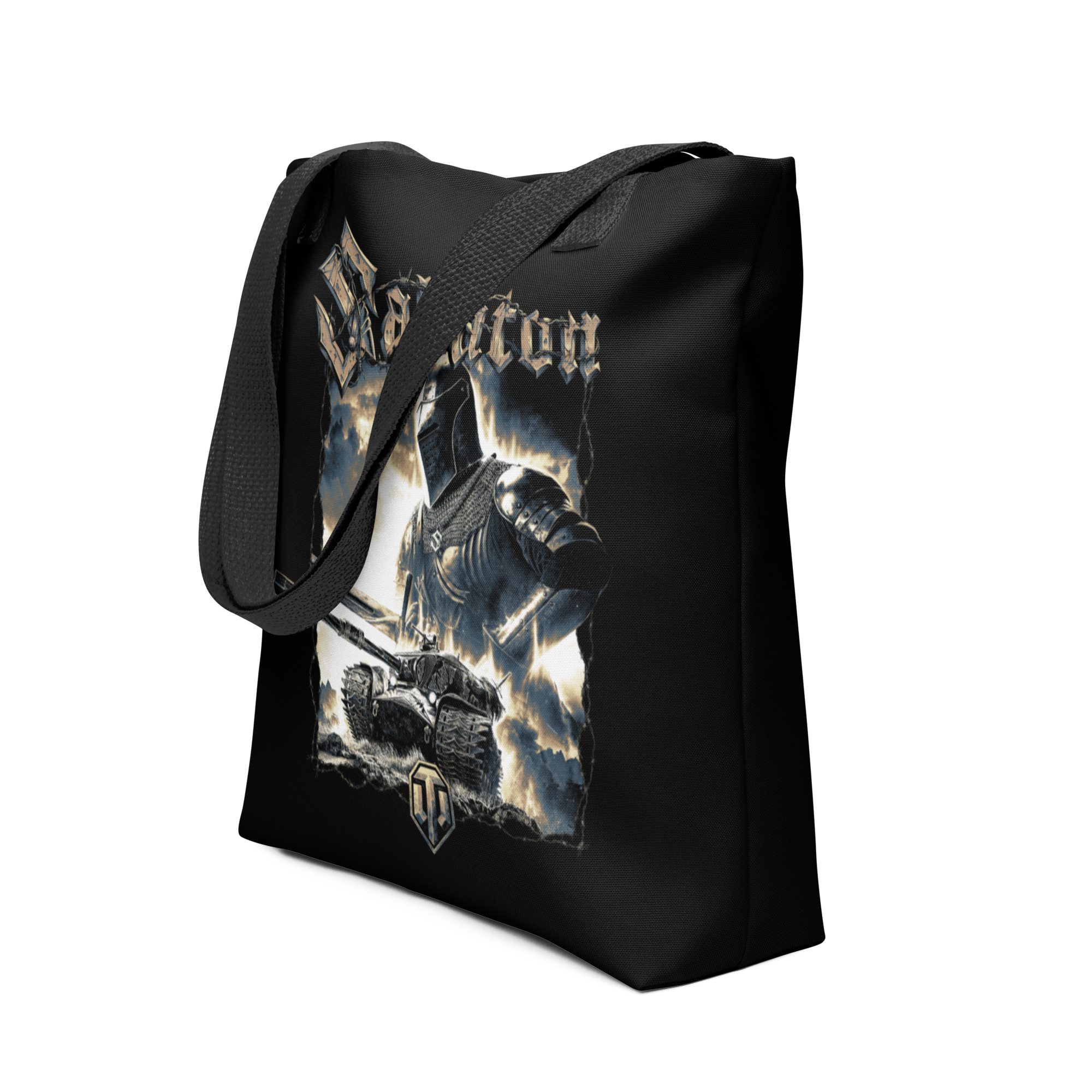 World of Tanks x Sabaton Knight shopper tote bag 10 L