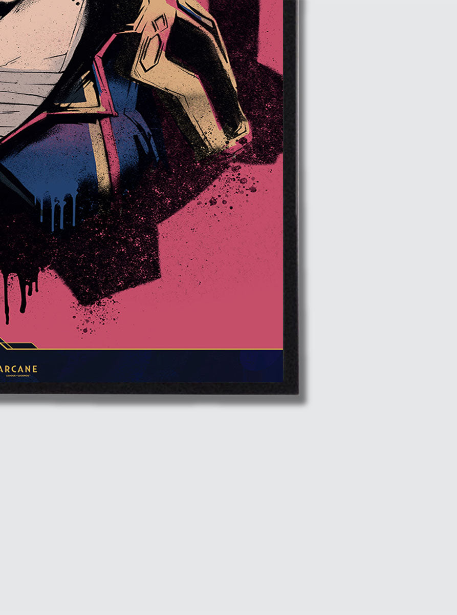 League of Legends Arcane Vi poster A2