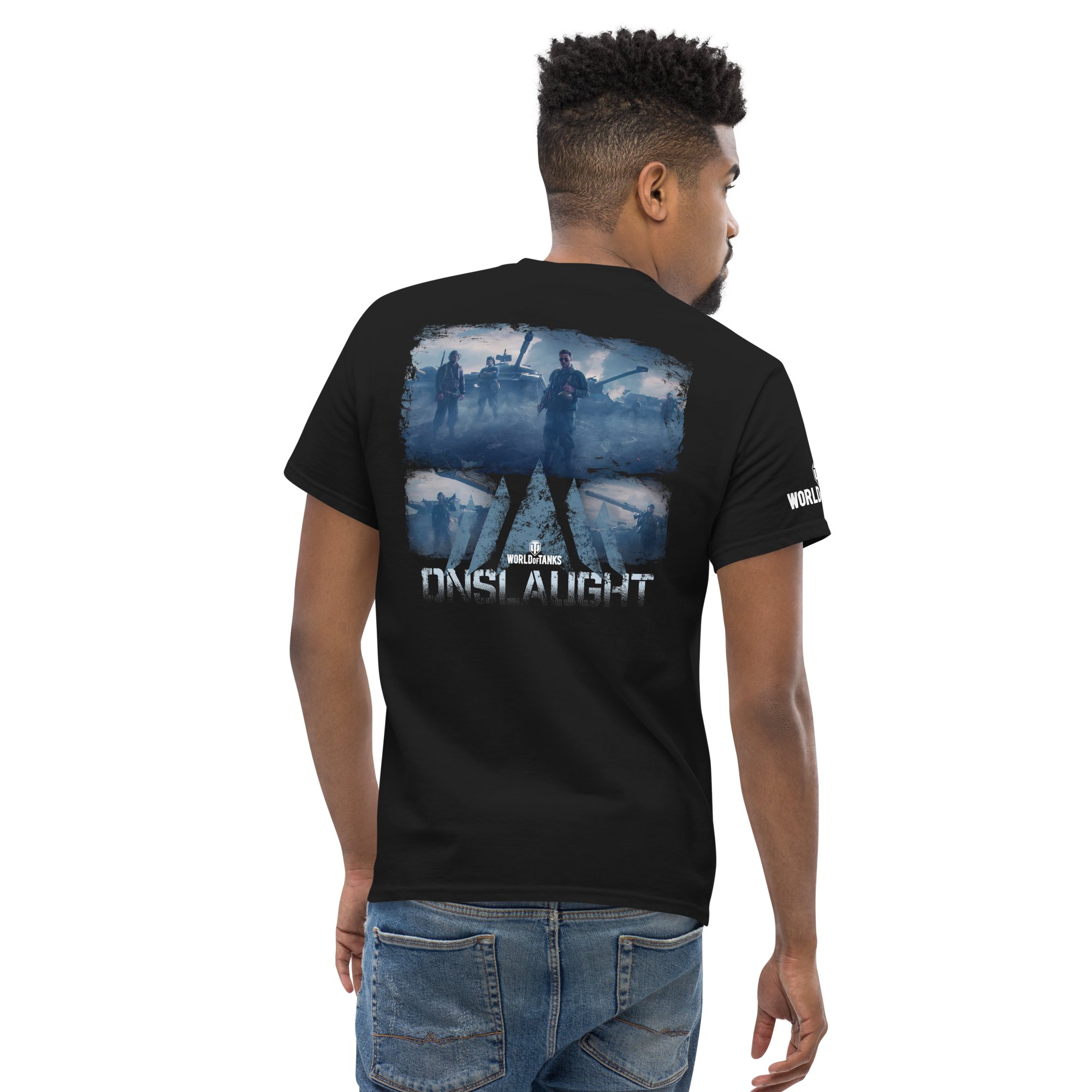 World of Tanks Onslaught 2025 T-shirt cotone unisex