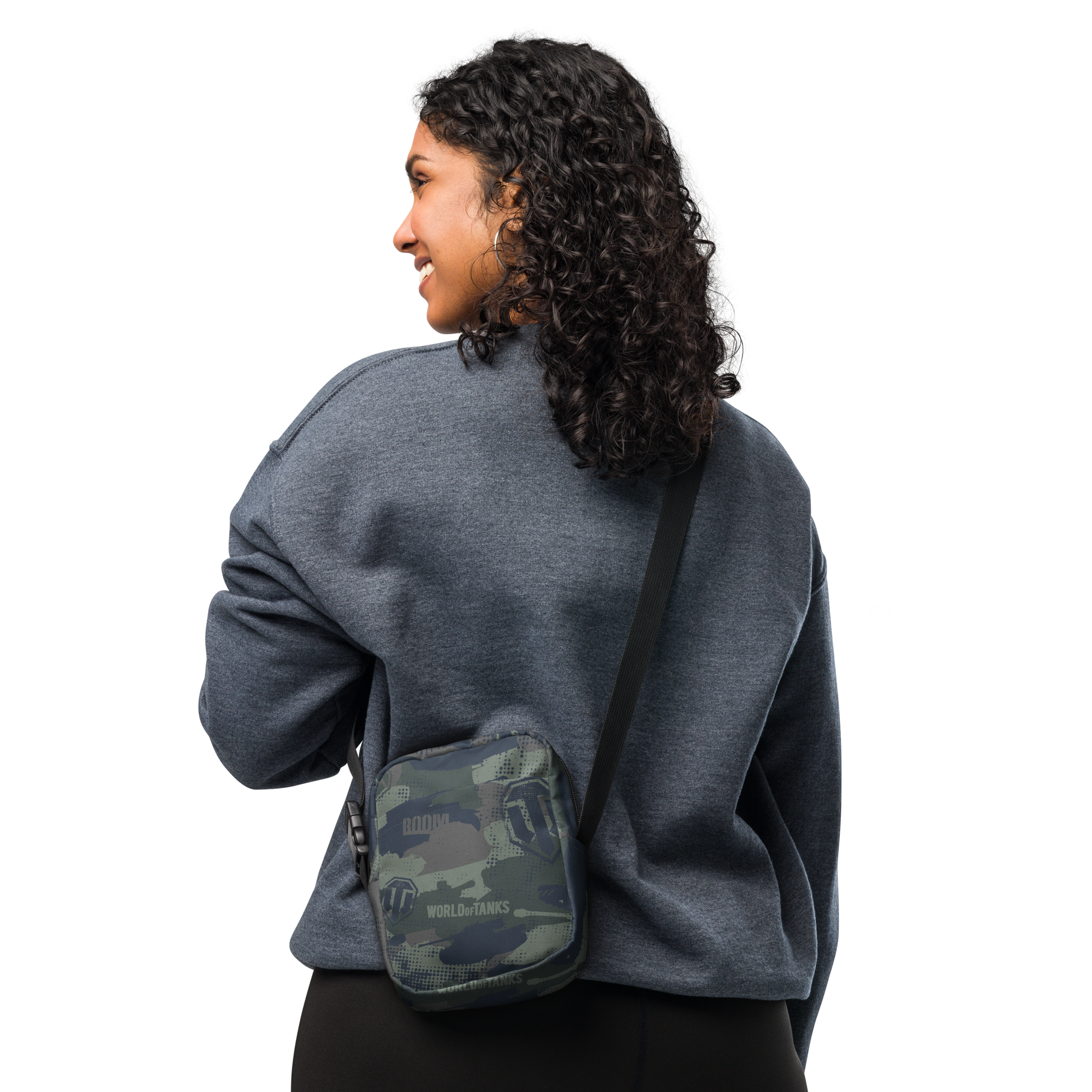 World of Tanks Camo Utility borsa tracolla mimetica
