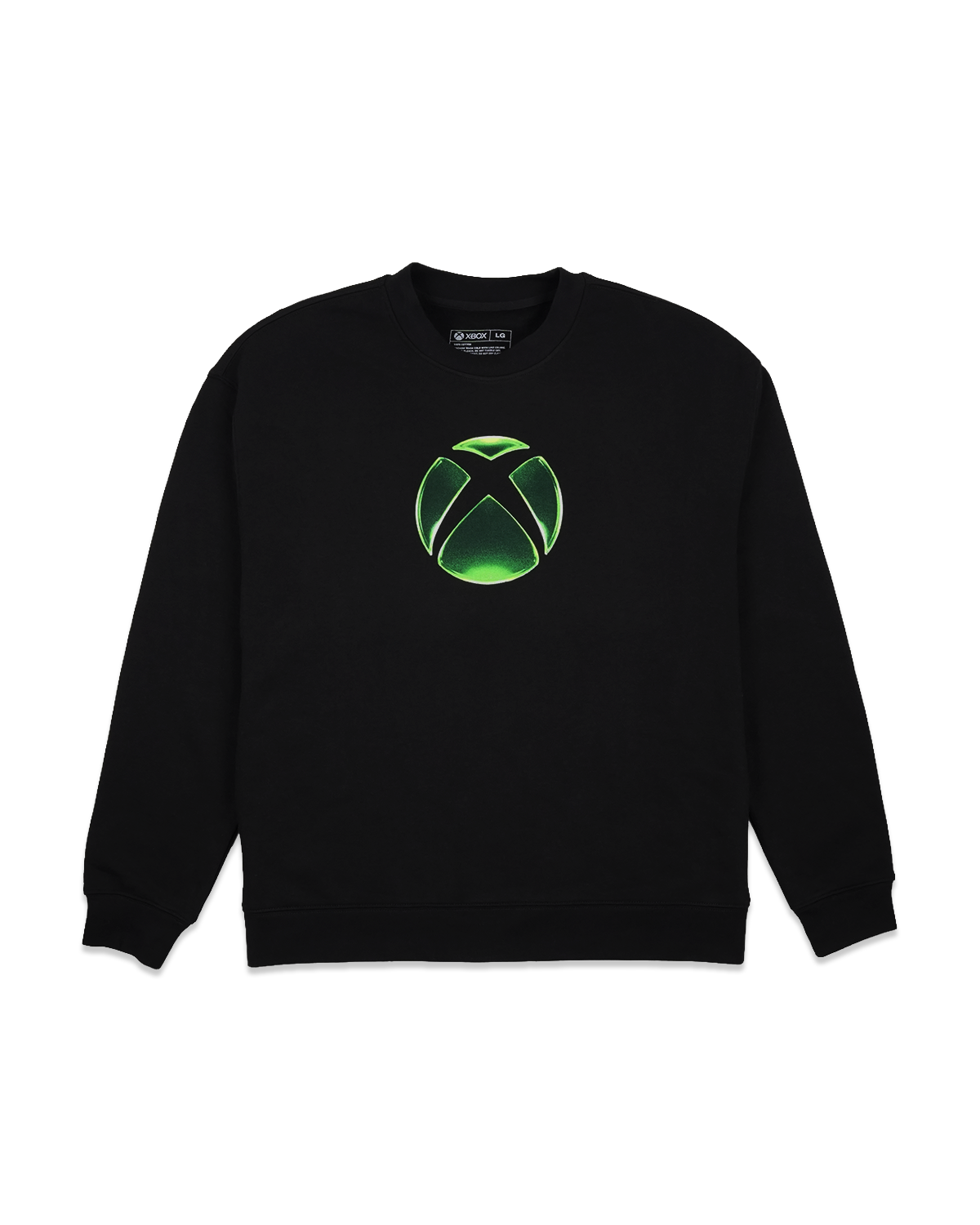 Xbox Gloss felpa girocollo nera cotone