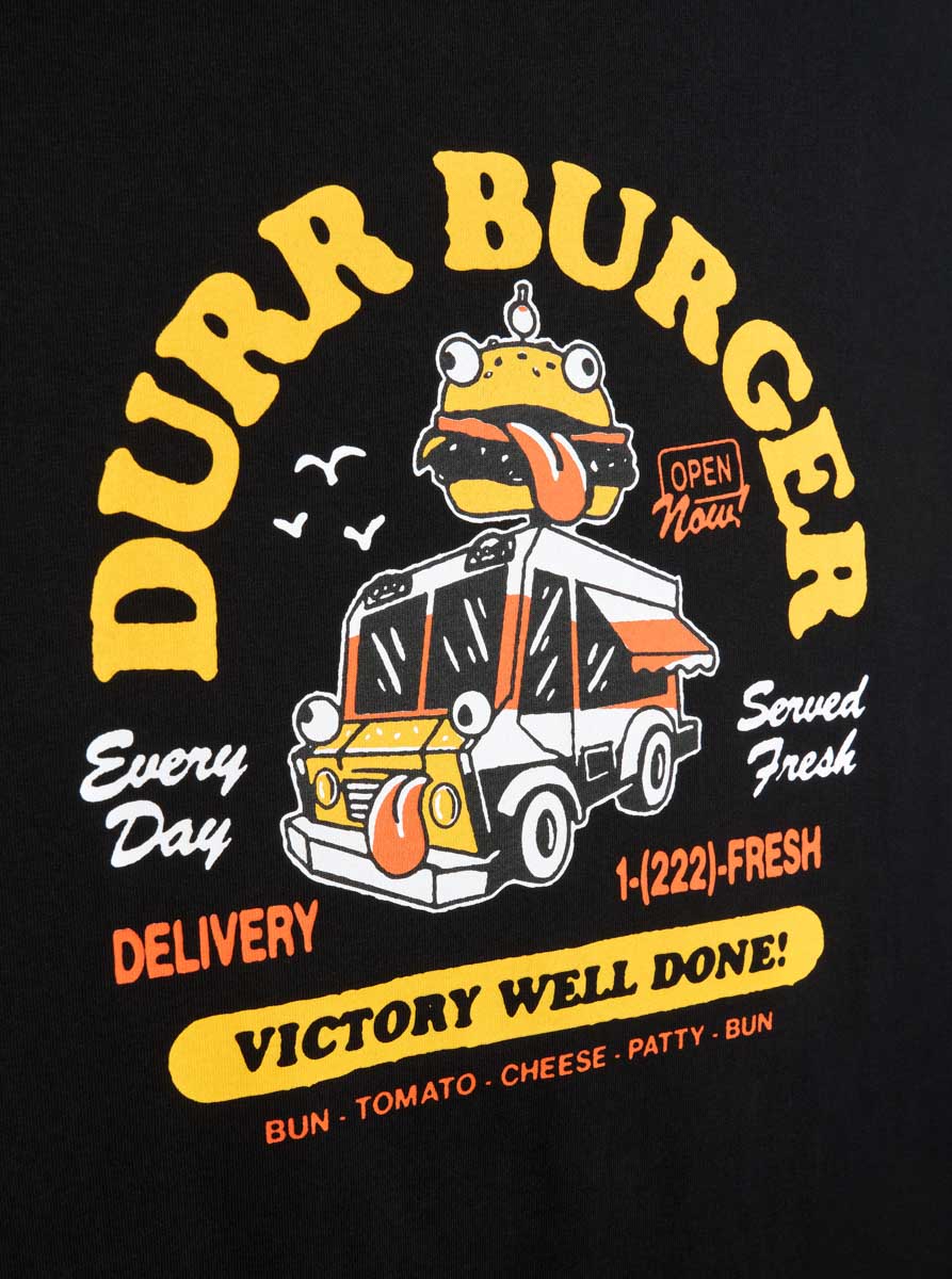 Fulllife Fortnite Durr Burger T-shirt maglietta cotone bio