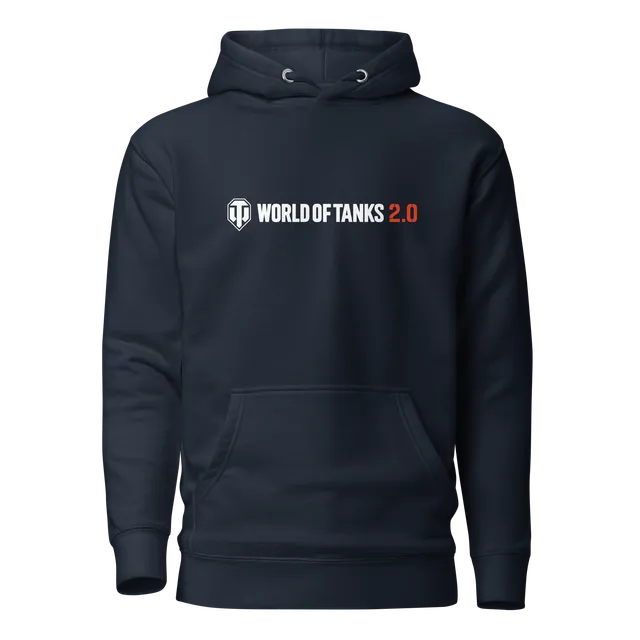 World of Tanks 2.0 Ridgeline felpa con cappuccio blu