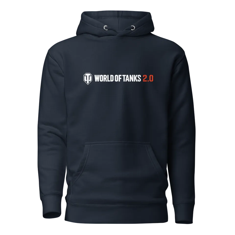 World of Tanks 2.0 Ridgeline felpa con cappuccio blu