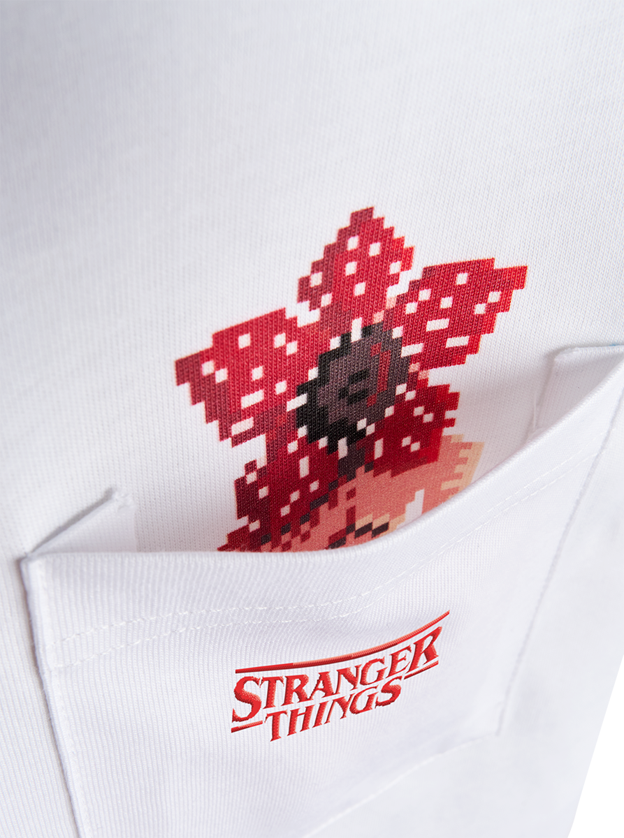 Fulllife Stranger Things Demogorgon t-shirt cotone 210g