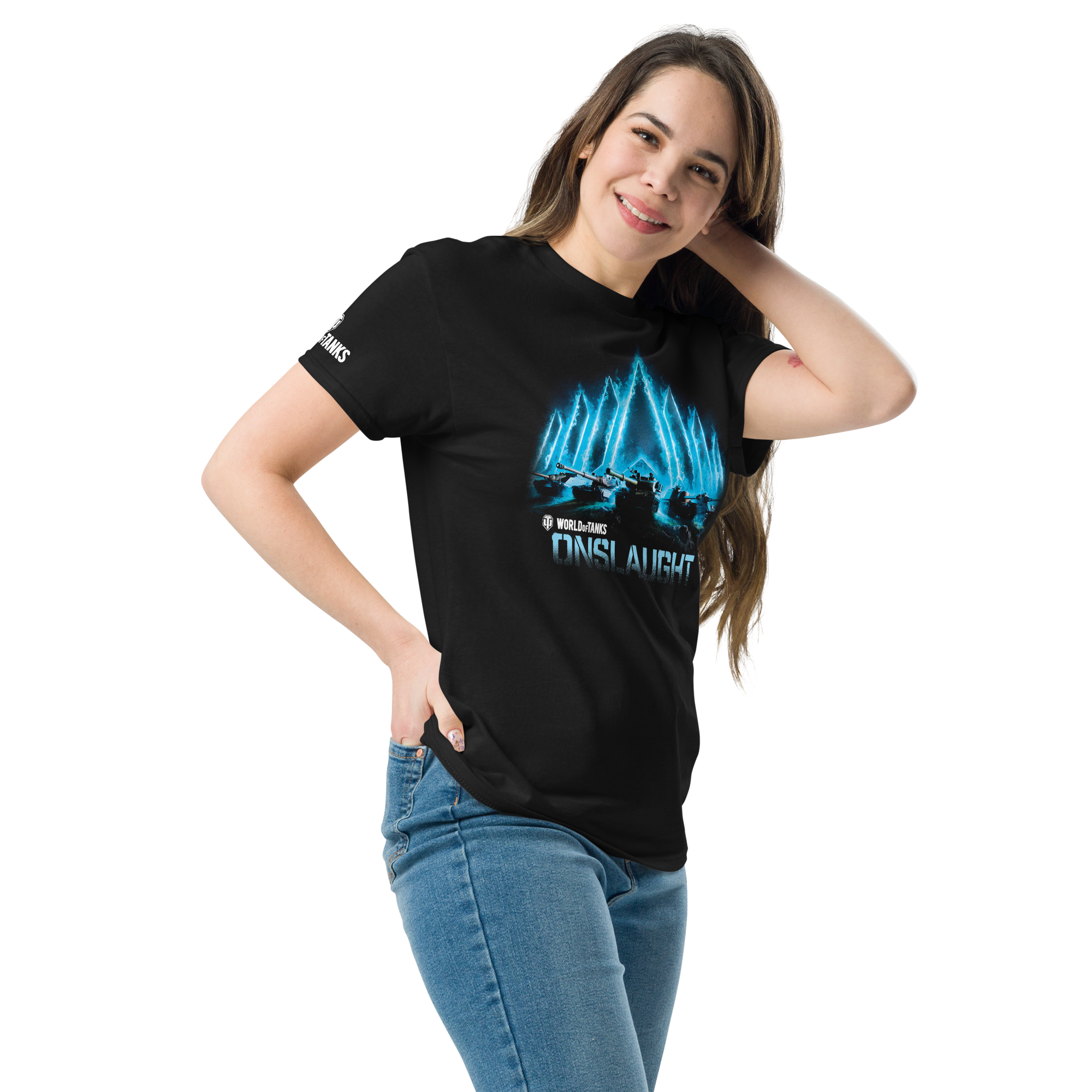 World of Tanks Onslaught Tee t-shirt cotone