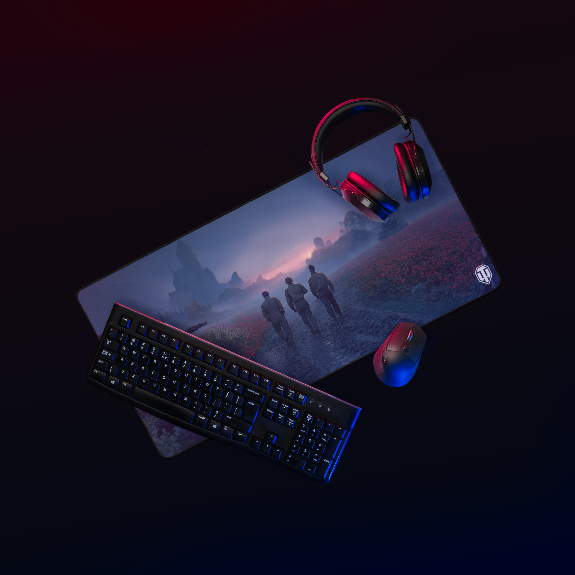 World of Tanks Victory Day tappetino mouse 80x39,5 cm