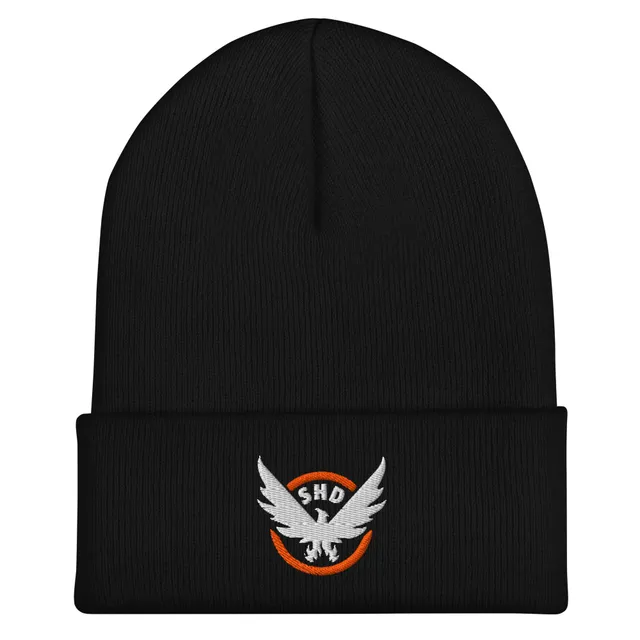 UBICollectibles The Division SHD beanie nero ricamato
