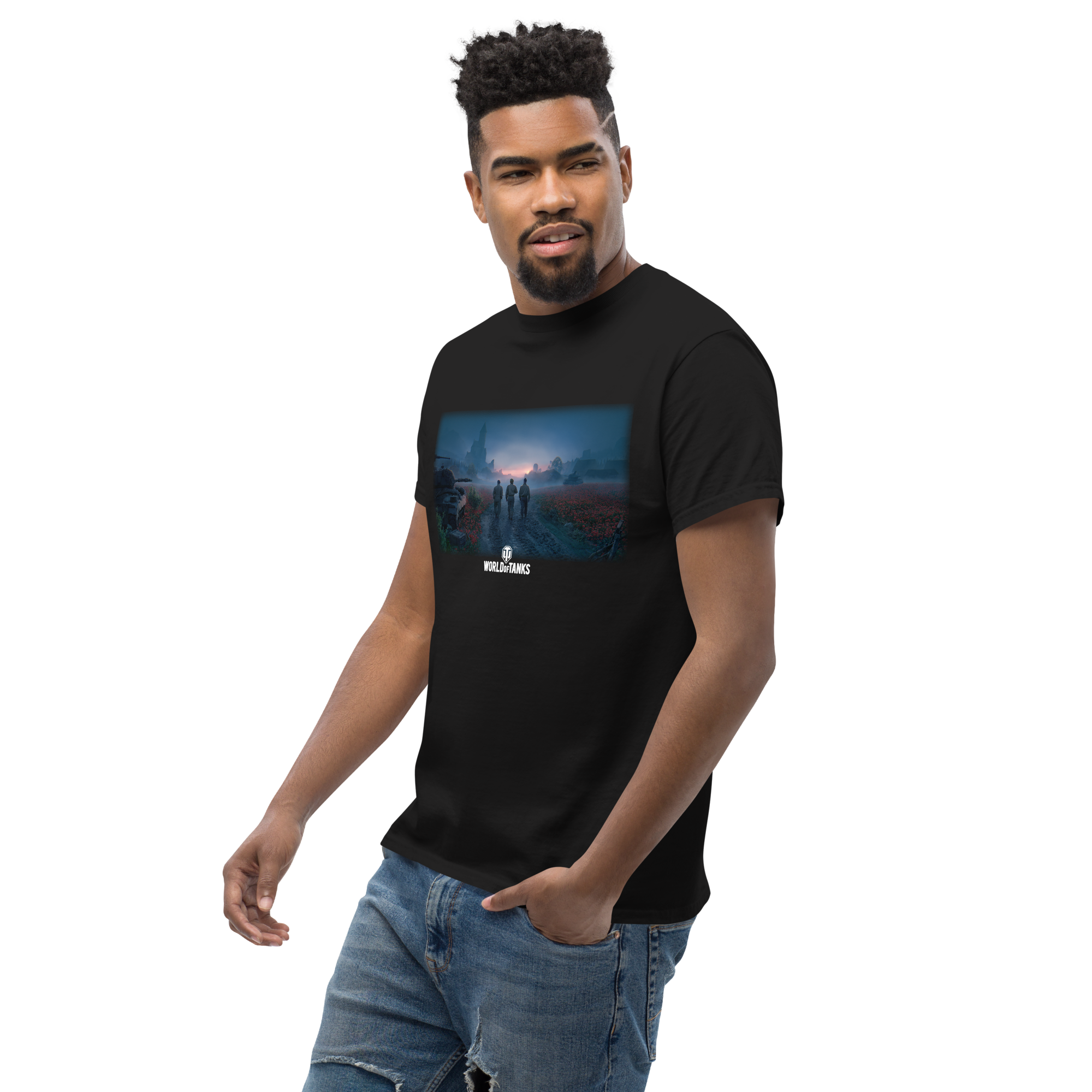 World of Tanks Victory Day 2025 t-shirt nera ufficiale