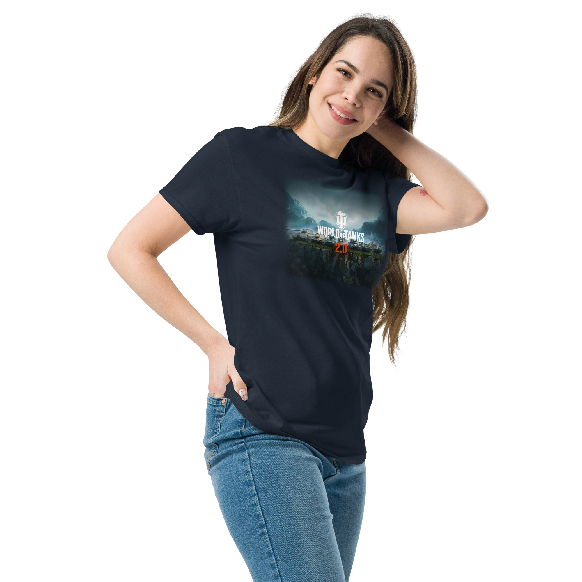 World of Tanks 2.0 Ridgeline Tee t-shirt blu navy