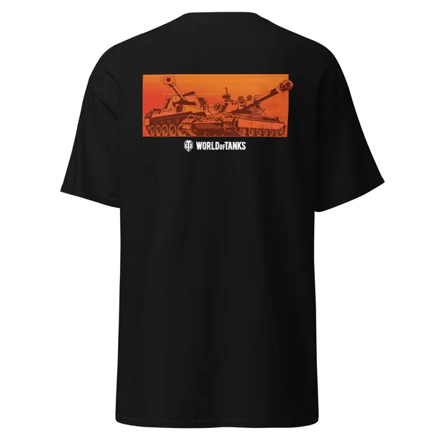 World of Tanks Orange Sky t-shirt cotone uomo