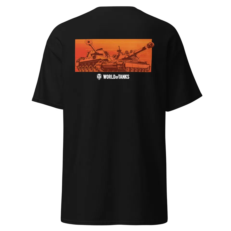 World of Tanks Orange Sky t-shirt cotone uomo