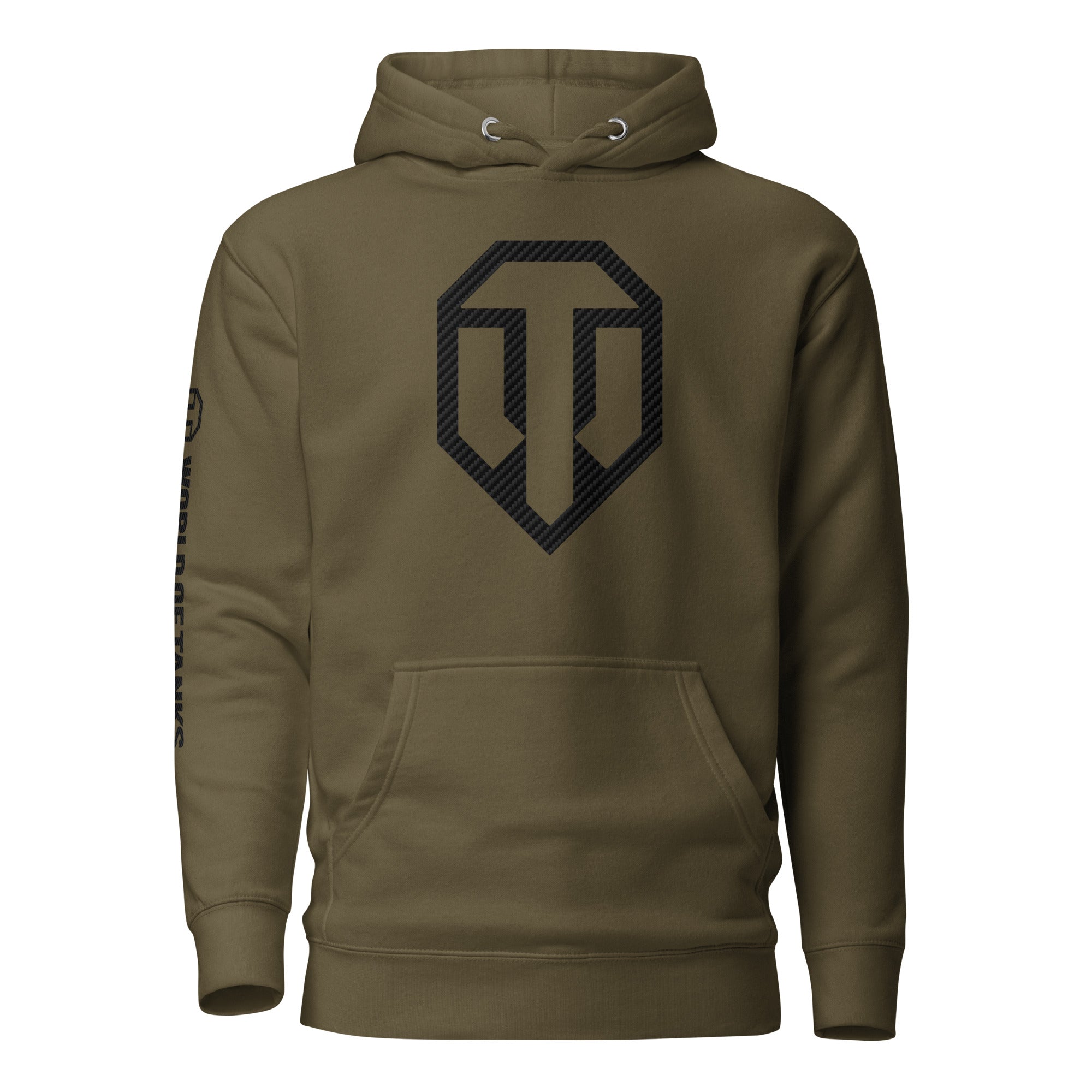 World of Tanks Carbon Fiber felpa cappuccio cotone unisex