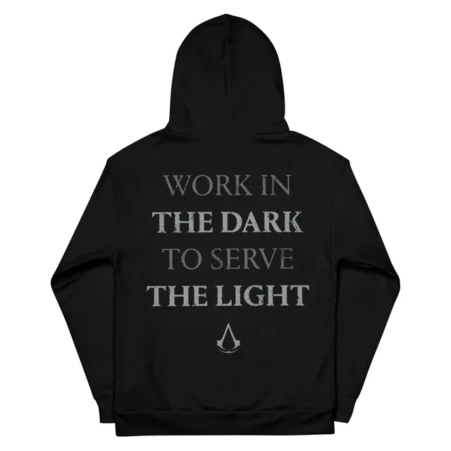 UBICollectibles Assassin's Creed Work in the Dark felpa cappuccio