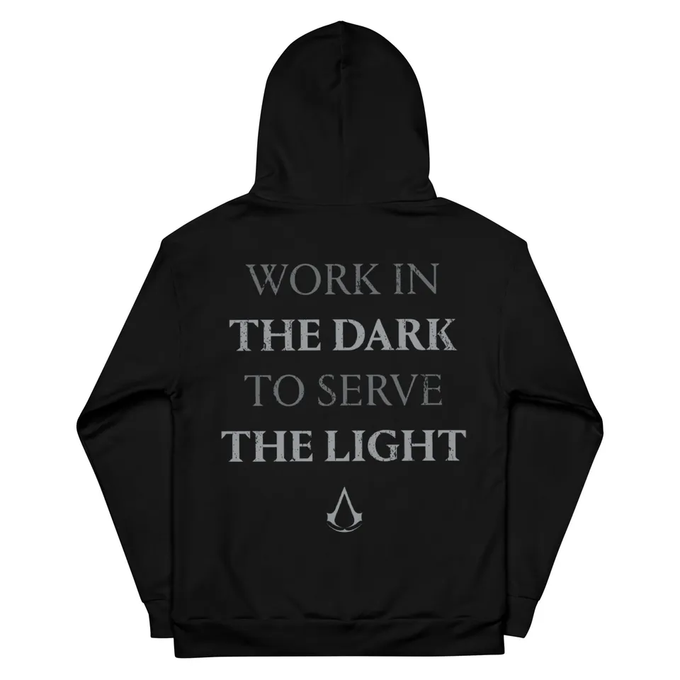 UBICollectibles Assassin's Creed Work in the Dark felpa cappuccio