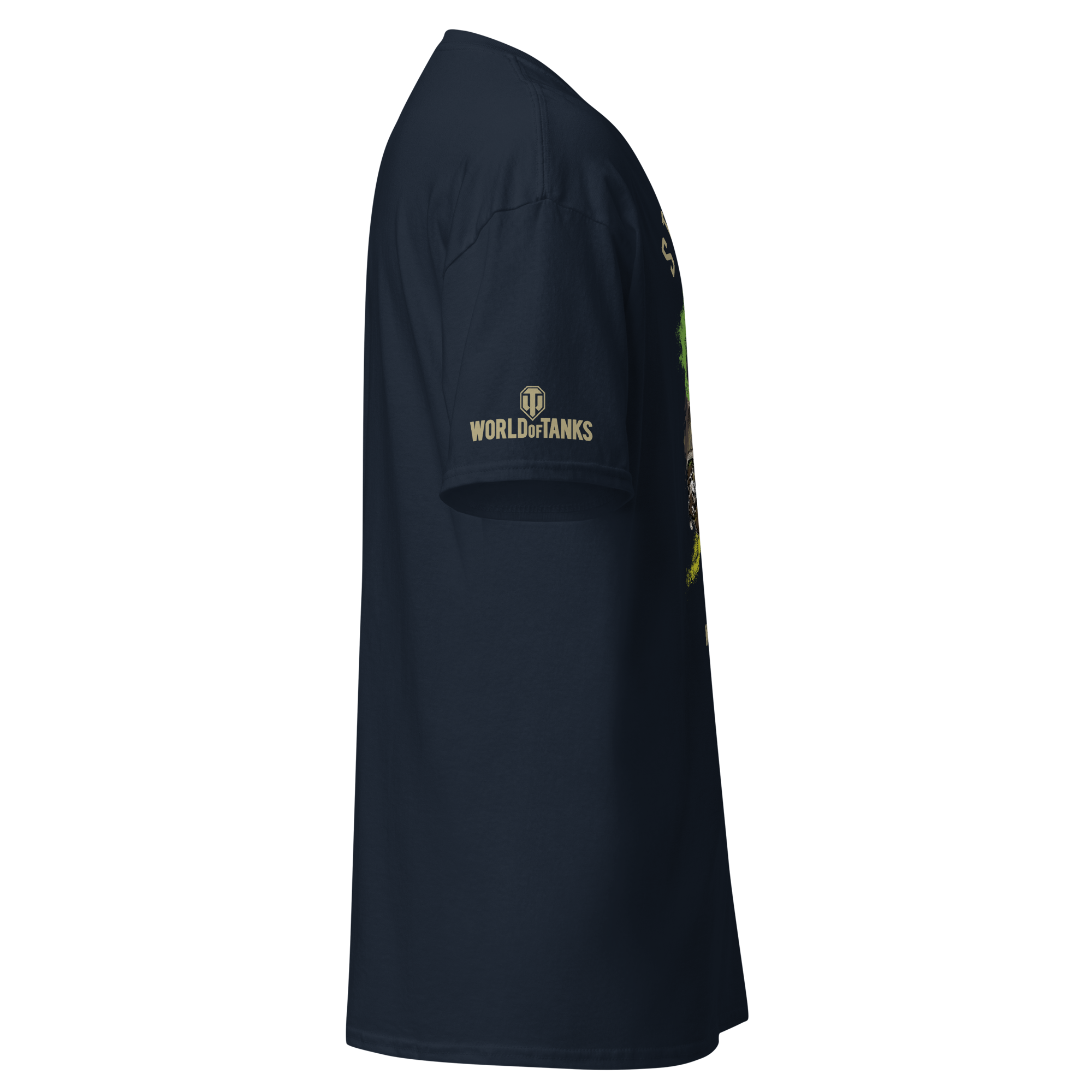 World of Tanks Steel Hunter Global Tee t-shirt navy cotone