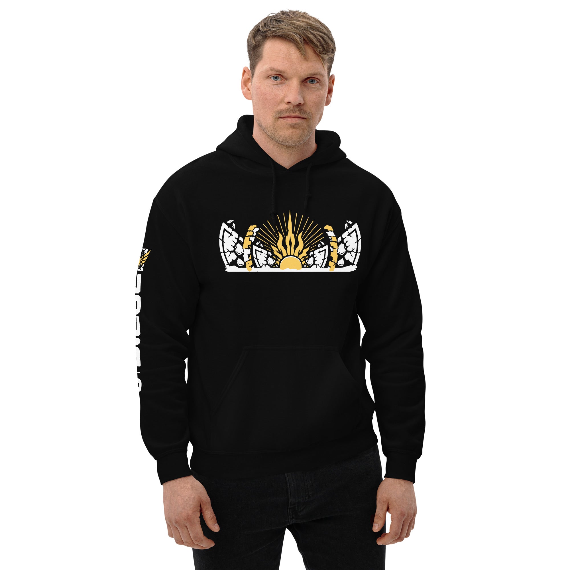 UBICollectibles Six Siege Split Fire felpa cappuccio nera L