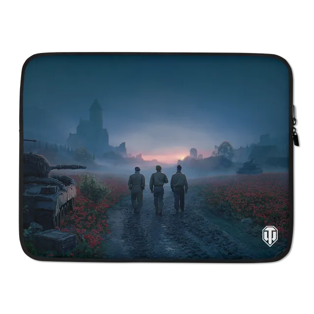 World of Tanks Victory Day custodia laptop neoprene